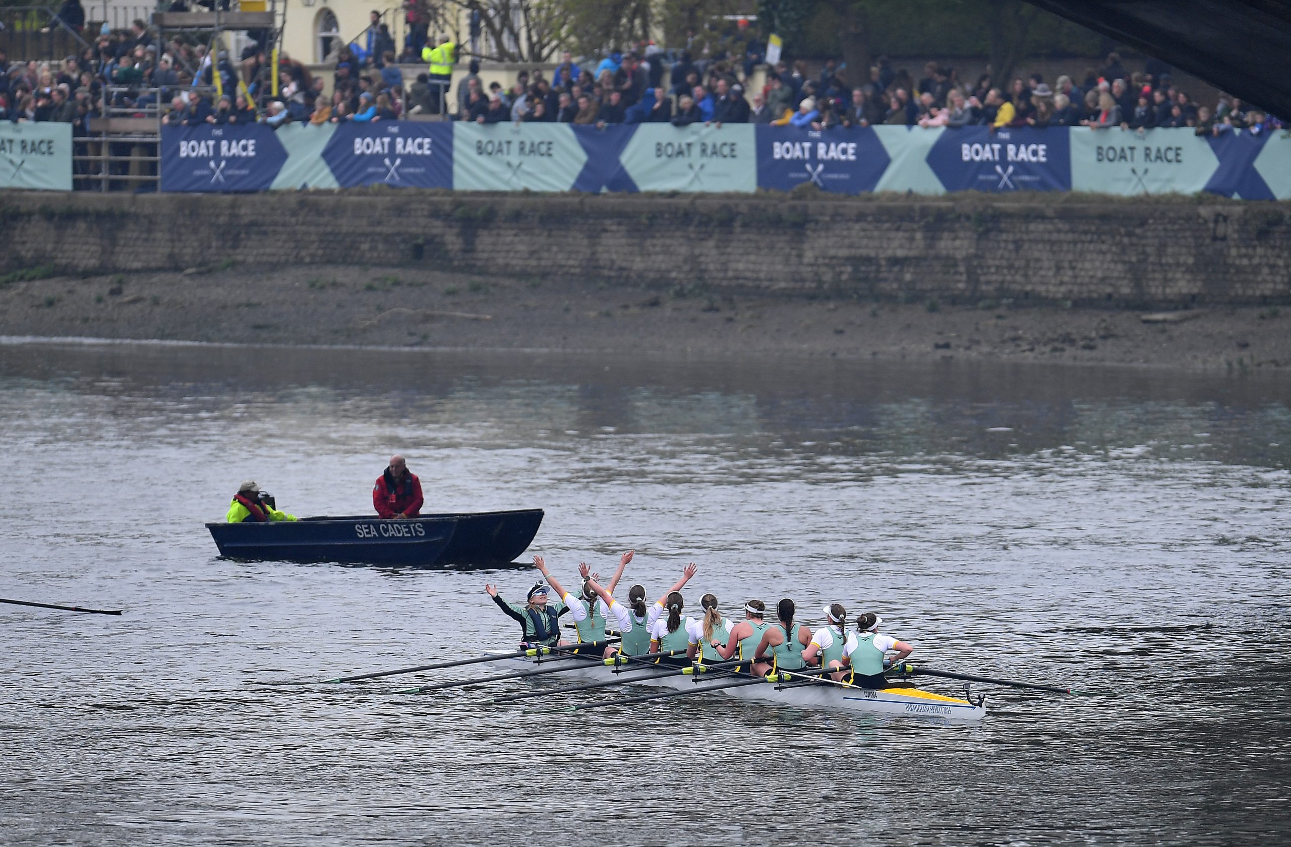 Women's Eights Head of the River Race Positively Putney