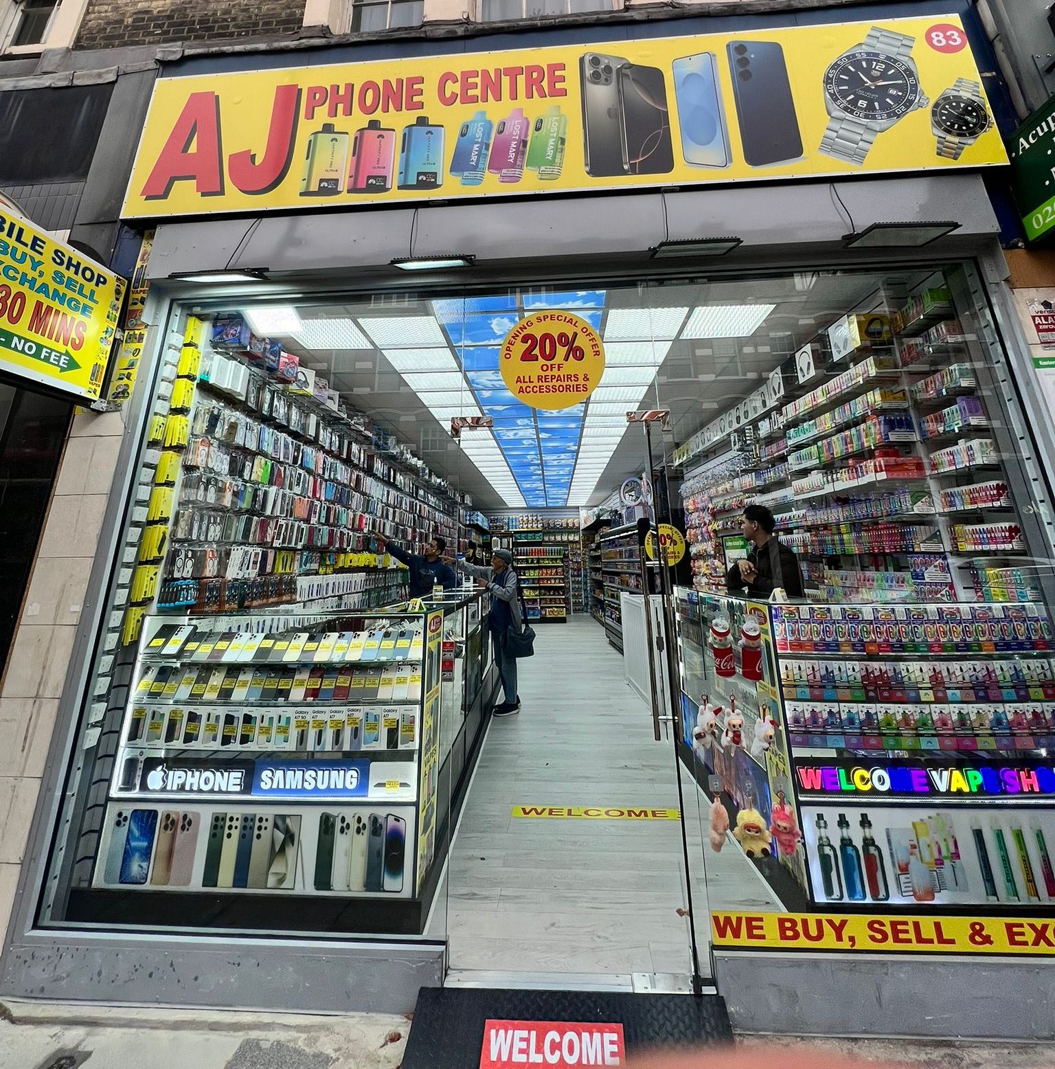 vape shop putney AJ Phone Centre